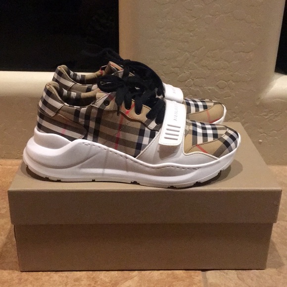 burberry regis sneakers womens